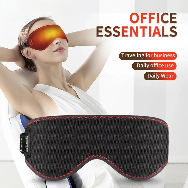 Thermal Eye Relief Mask — Heat & Massage Therapy for Tired, Dry Eyes