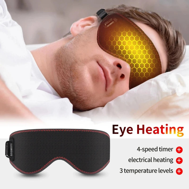 Thermal Eye Relief Mask — Heat & Massage Therapy for Tired, Dry Eyes