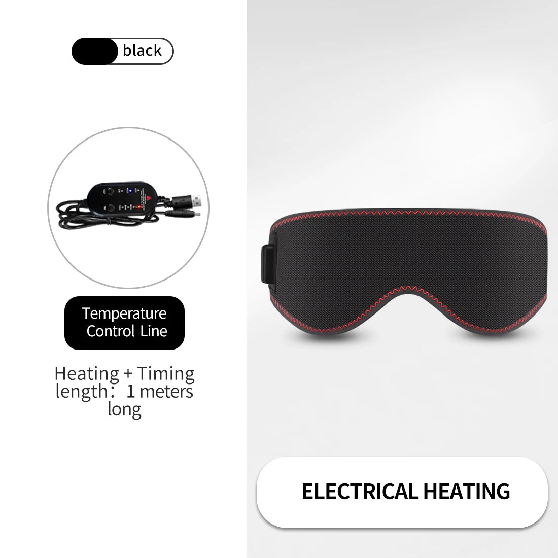 Thermal Eye Relief Mask — Heat & Massage Therapy for Tired, Dry Eyes