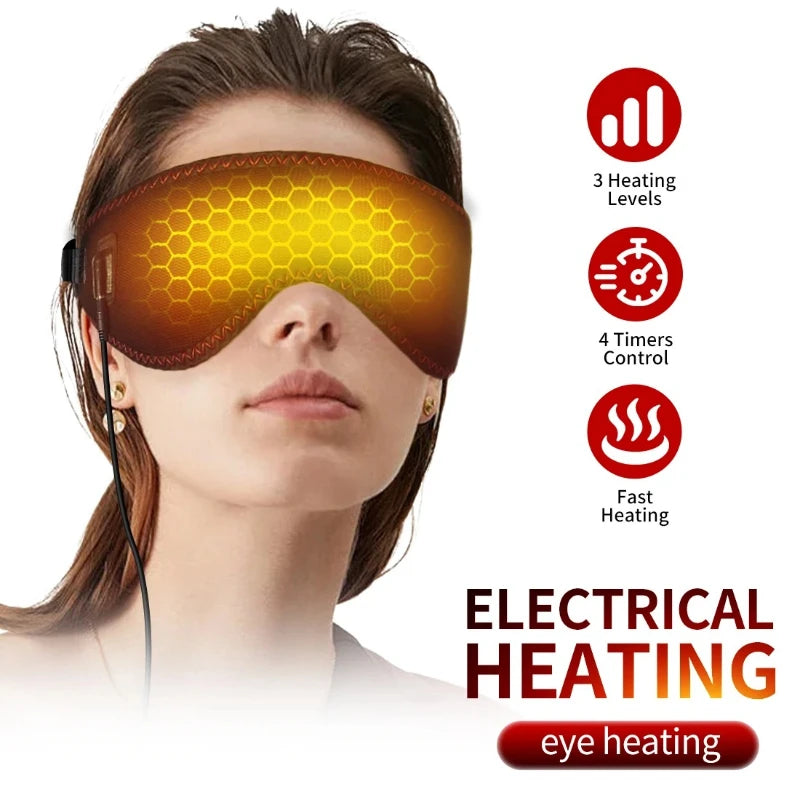 Thermal Eye Relief Mask — Heat & Massage Therapy for Tired, Dry Eyes