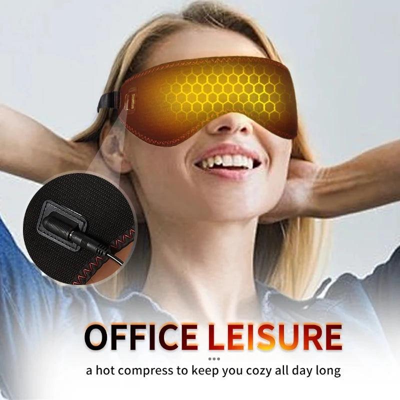 Thermal Eye Relief Mask — Heat & Massage Therapy for Tired, Dry Eyes