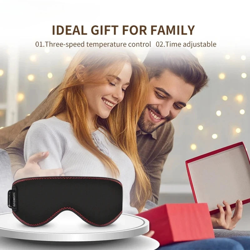Thermal Eye Relief Mask — Heat & Massage Therapy for Tired, Dry Eyes