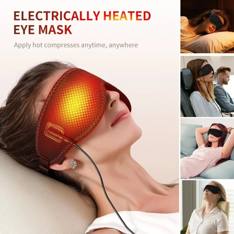 Thermal Eye Relief Mask — Heat & Massage Therapy for Tired, Dry Eyes