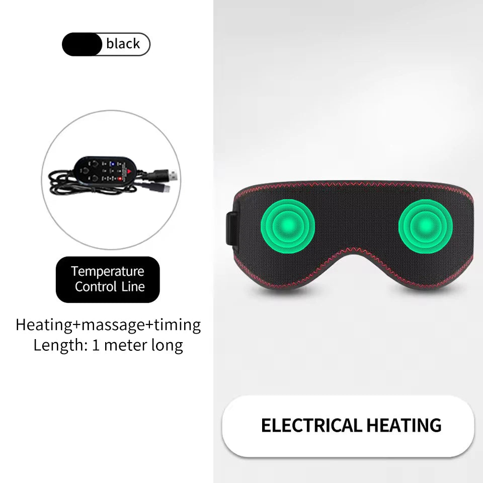 Thermal Eye Relief Mask — Heat & Massage Therapy for Tired, Dry Eyes