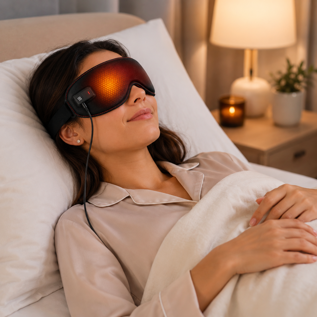 Thermal Eye Relief Mask — Heat & Massage Therapy for Tired, Dry Eyes
